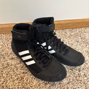Adidas Black High-Top Sneakers